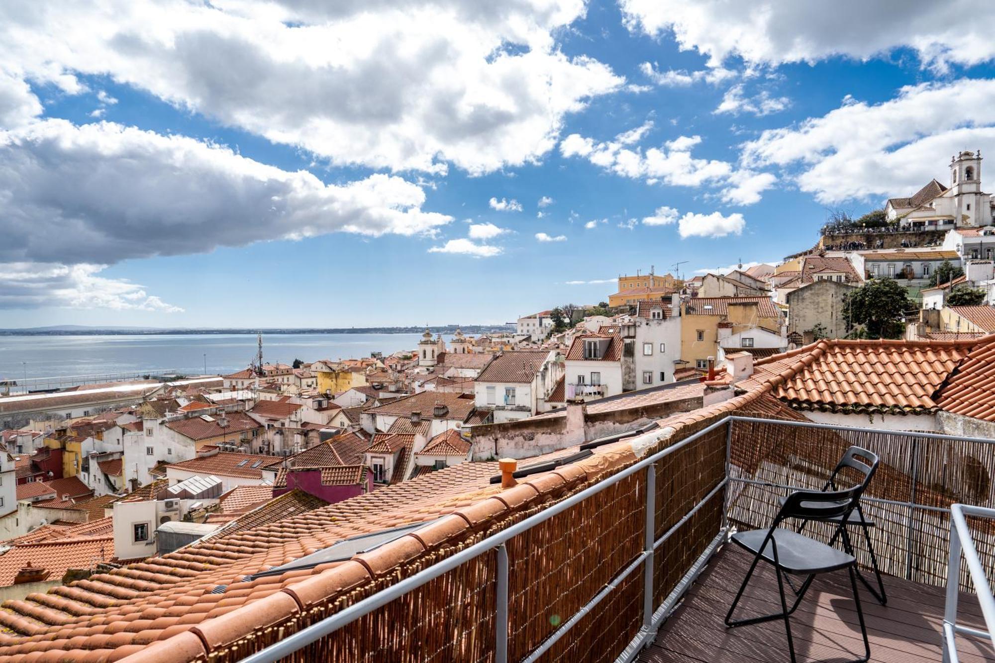 Alfama Terrace 360º - Private Terrace With Exceptional River View With A/C! Lisboa Eksteriør bilde