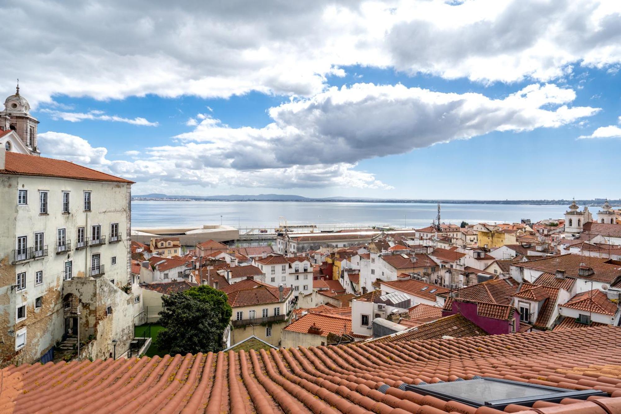 Alfama Terrace 360º - Private Terrace With Exceptional River View With A/C! Lisboa Eksteriør bilde